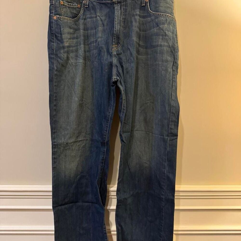 Lucky-brand Men's Blue and Navy Jeans